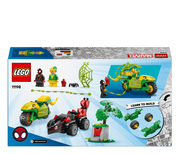 LEGO Marvel Spidey 11198 Dinościgacze Spina i Electro 4+ - 1299004 - zdjęcie 7